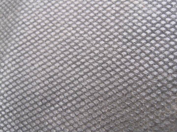 Permeable landscape fabric.